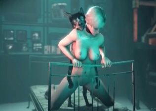 Busty blonde is getting drilled by her horny animal