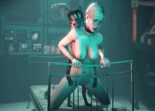 Busty blonde is getting drilled by her horny animal