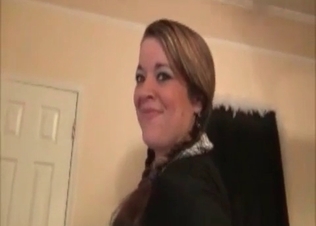 Nasty small dog is screwing her juicy wet holes