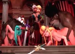 Nasty 3D zoo porn with the huge dicks