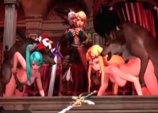 Nasty 3D zoo porn with the huge dicks
