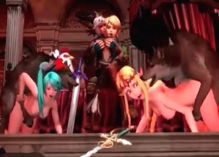 Nasty 3D zoo porn with the huge dicks