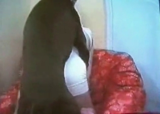 Vintage sex with a nice-looking Doberman