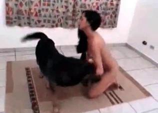 Shepherd impales her small snatch