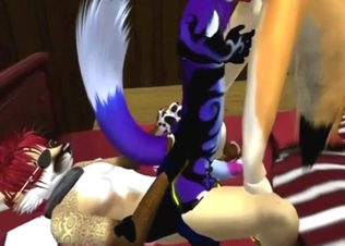 Yiff doggystyle and oral to make everyone cum